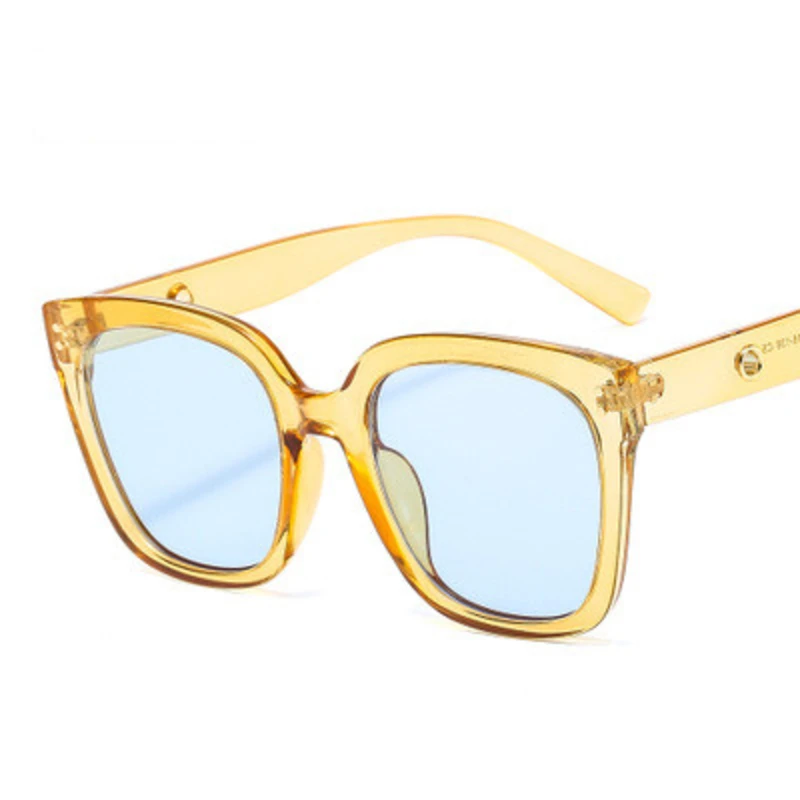 Модные прозрачные солнцезащитные очки для женщин 2020 Роскошные брендовые