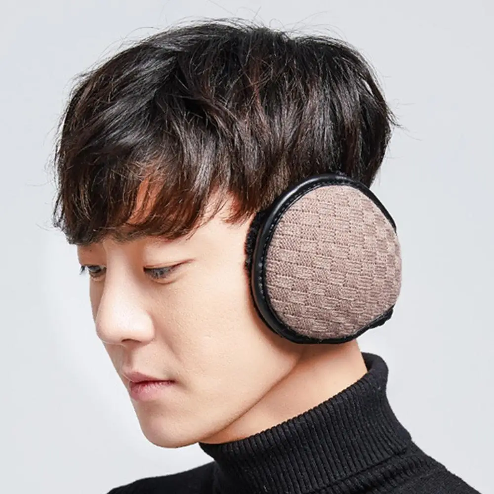 Зимние Наушники унисекс утепленные модные складные ветрозащитные наушники
