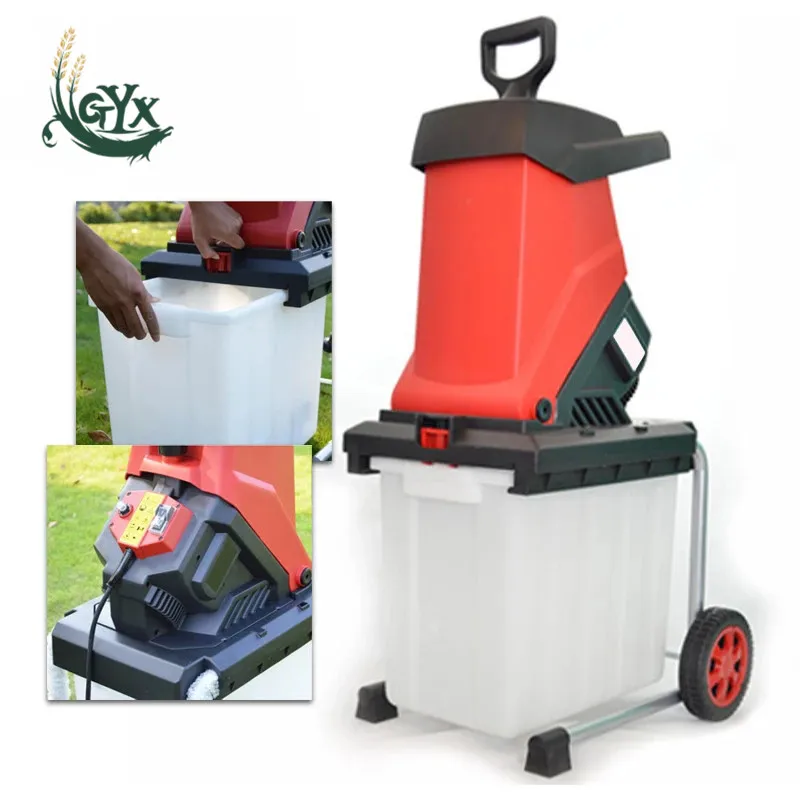 

2500W/high-power electric branch shredder/leaf shredder/large capacity/high efficiency/garden finishing equipment