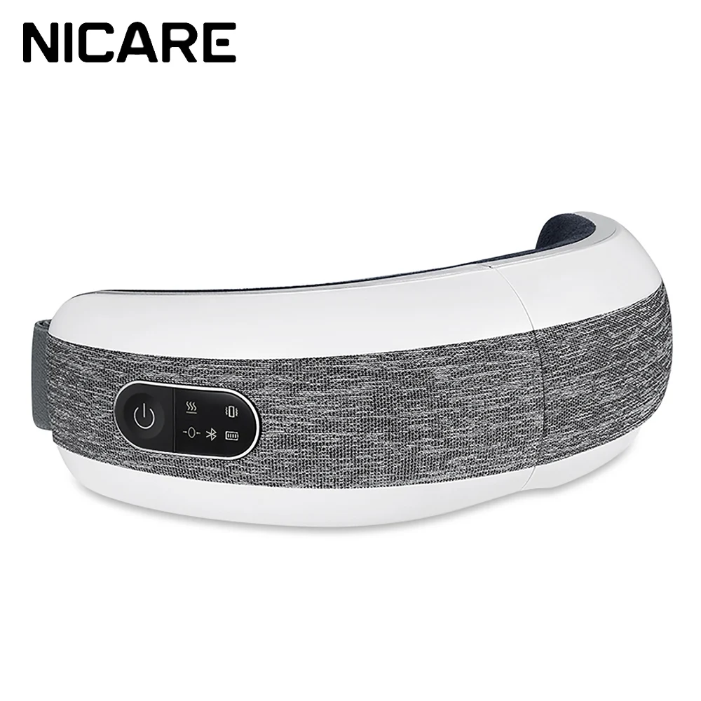 

Электрический массажер для глаз NICARE с функцией горячего сжатия и Bluetooth