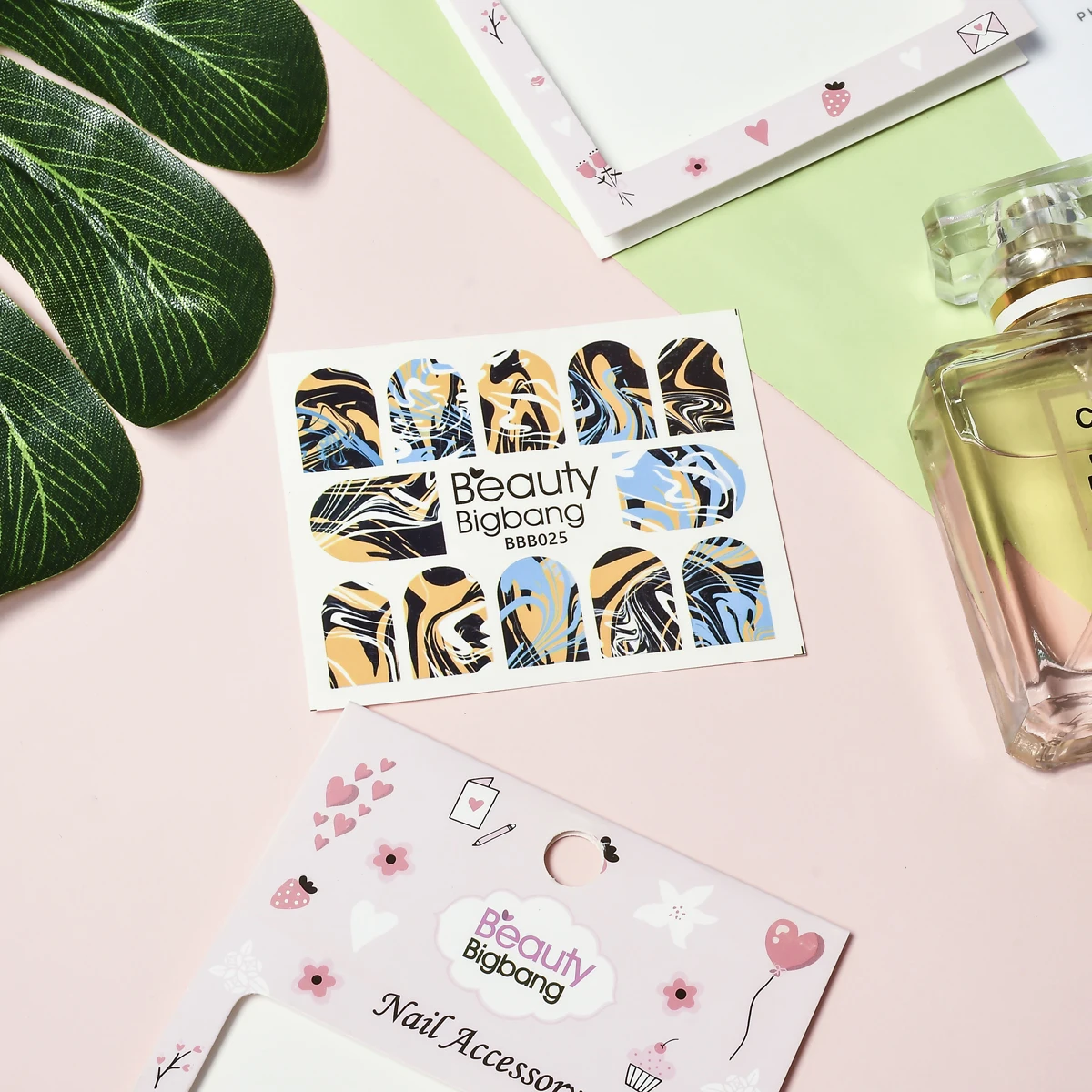 BeautyBigBang 1 лист наклейка на ногти водная слайдер украшение Пасхальный Кролик Дизайн Маникюр передача DIY наклейки BBB022