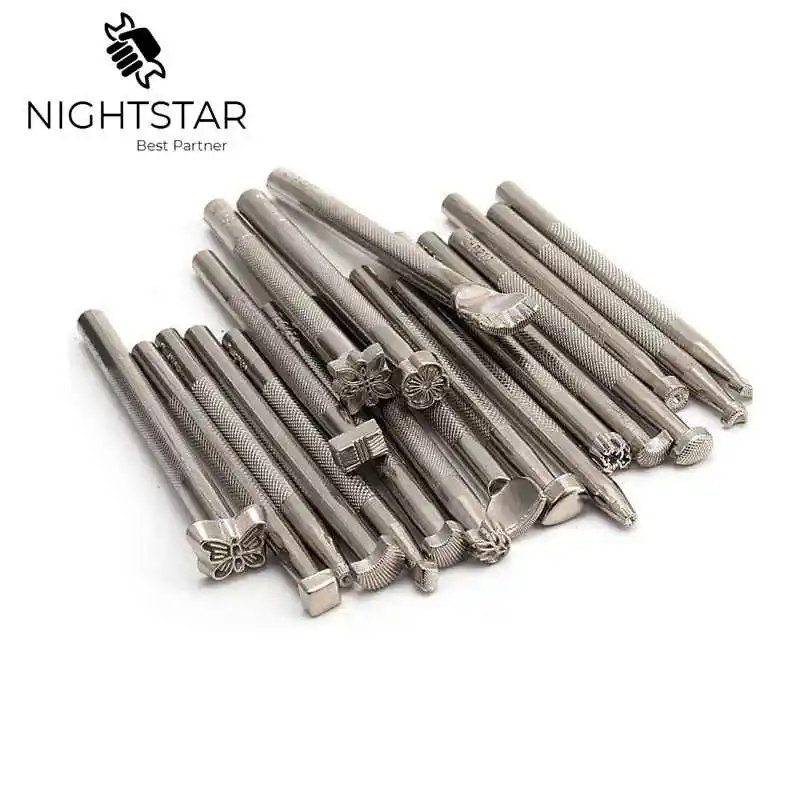 Инструменты для ручной работы по резьбе коже набор гравировки и рукоделия