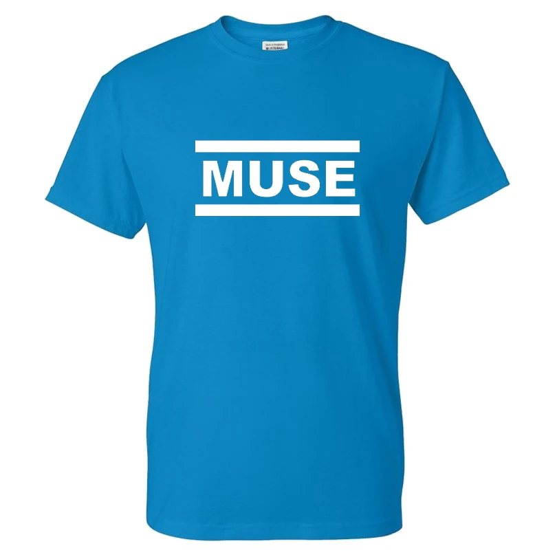 2021 модная футболка MUSE с рисунком рок-группы стиль унисекс хлопковая