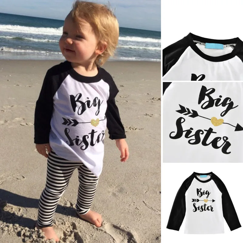 Осенние хлопковые топы для маленьких девочек футболки с длинными рукавами