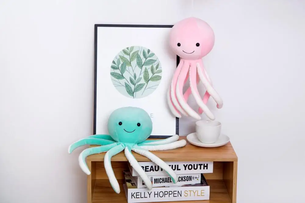 10 пар/партия милые плюшевые игрушки осьминоги мягкие &quotосьминог&quot Полярный