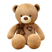 kuy new america giant teddy bear plush toys soft teddy bear skin popular birthday valentines gifts for girls kids toy