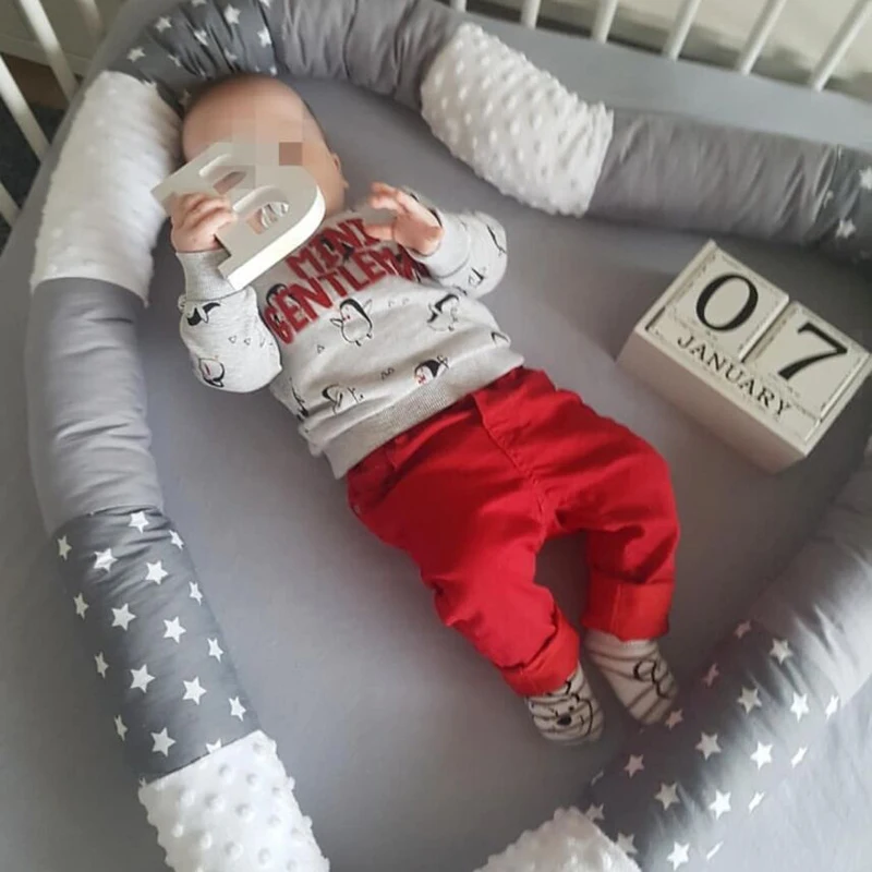 Бампер для детской кровати Star детская кроватка в скандинавском стиле детские