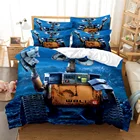 Комплект постельного белья с изображением робота, пододеяльник, Комплект постельного белья с 3d Цифровым принтом, постельное белье большого размера, Комплект постельного белья, модный дизайн, Комплект постельного белья