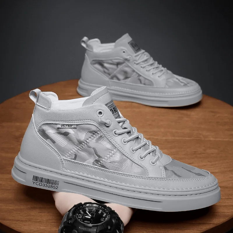 

Кеды мужские высокие, парусиновая обувь для скейтборда, универсальные, роскошные брендовые удобные дышащие кроссовки