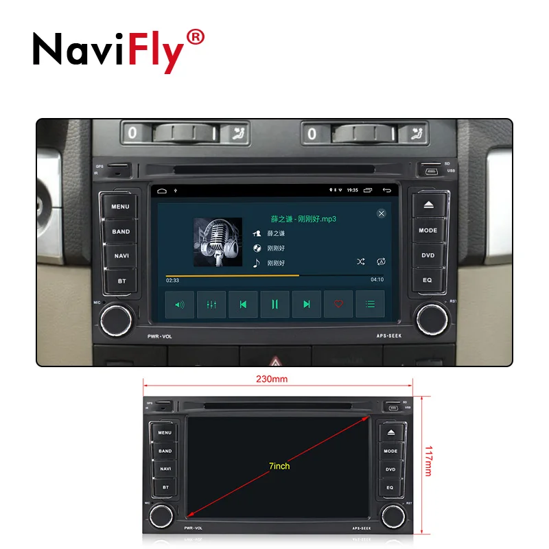 Android 10 автомобильный DVD GPS 32G ROM для VW Touareg Multivan (2002-2010) с wifi 4G Bluetooth Радио RDS DSP USB