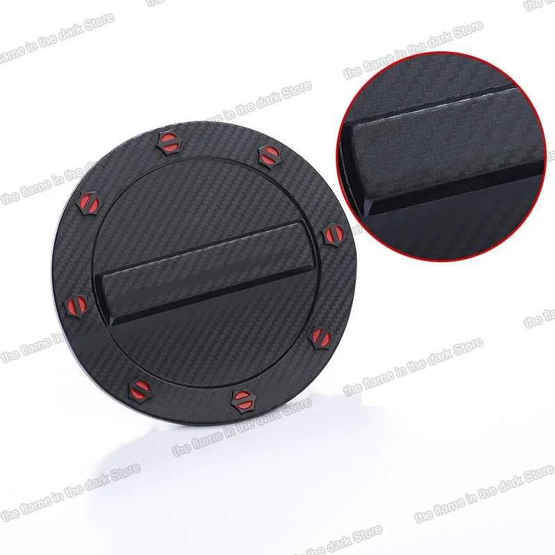 Крышка автомобильного бака Lsrtw2017 из углеродного волокна abs топливная для Honda Fit 2014