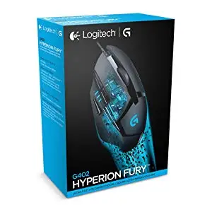 Logitech G402 Проводная игровая клавиатура Мышь с оптическим 4000 Точек на дюйм настольных ПК USB мыши для Windows 10/8/7/Vista - Цвет: with Retail Box