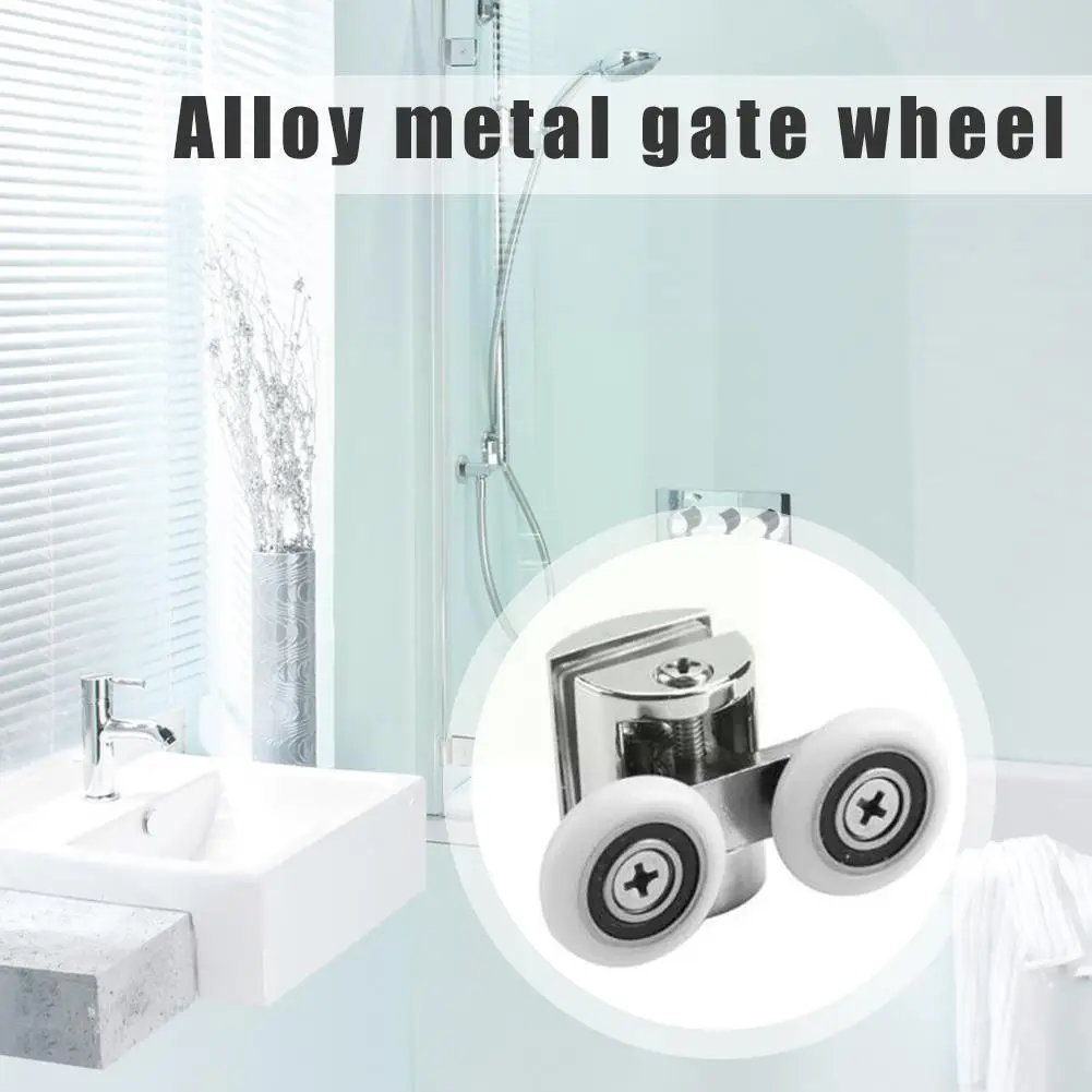 Сверхмощное двухколесное верхнее/Нижнее душевое колесо из цинкового сплава 23 мм
