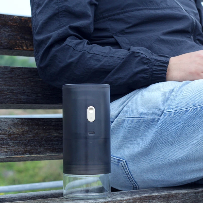 Pаспродажа Электрическая кофемолка TIMEMORE Go USB E & B Burr TYPE-C перезаряжаемая кофемолка портативная кофемолка Mil