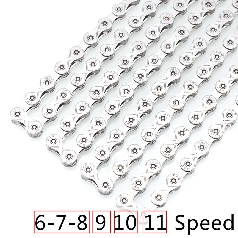 Велосипедная цепь Shimano/SRAM 6 7 8 9 скоростей для MTB/Road недорогие велосипедные