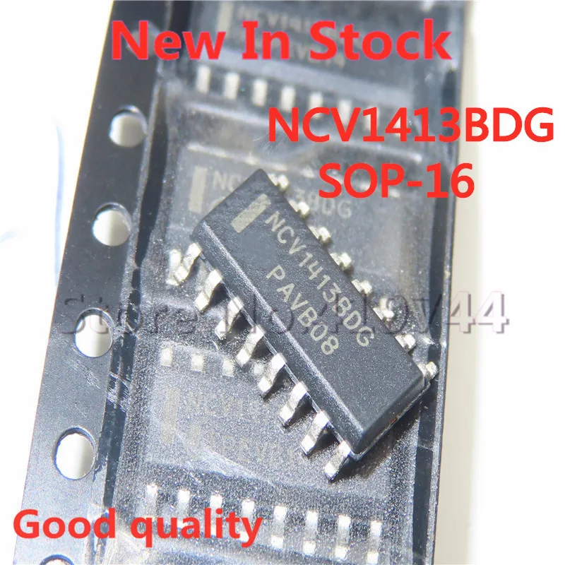 

5PCS/LOT NCV1413 NCV1413BDG NCV1413BDR2G SMD SOP-16 car IC chip In Stock NEW original IC