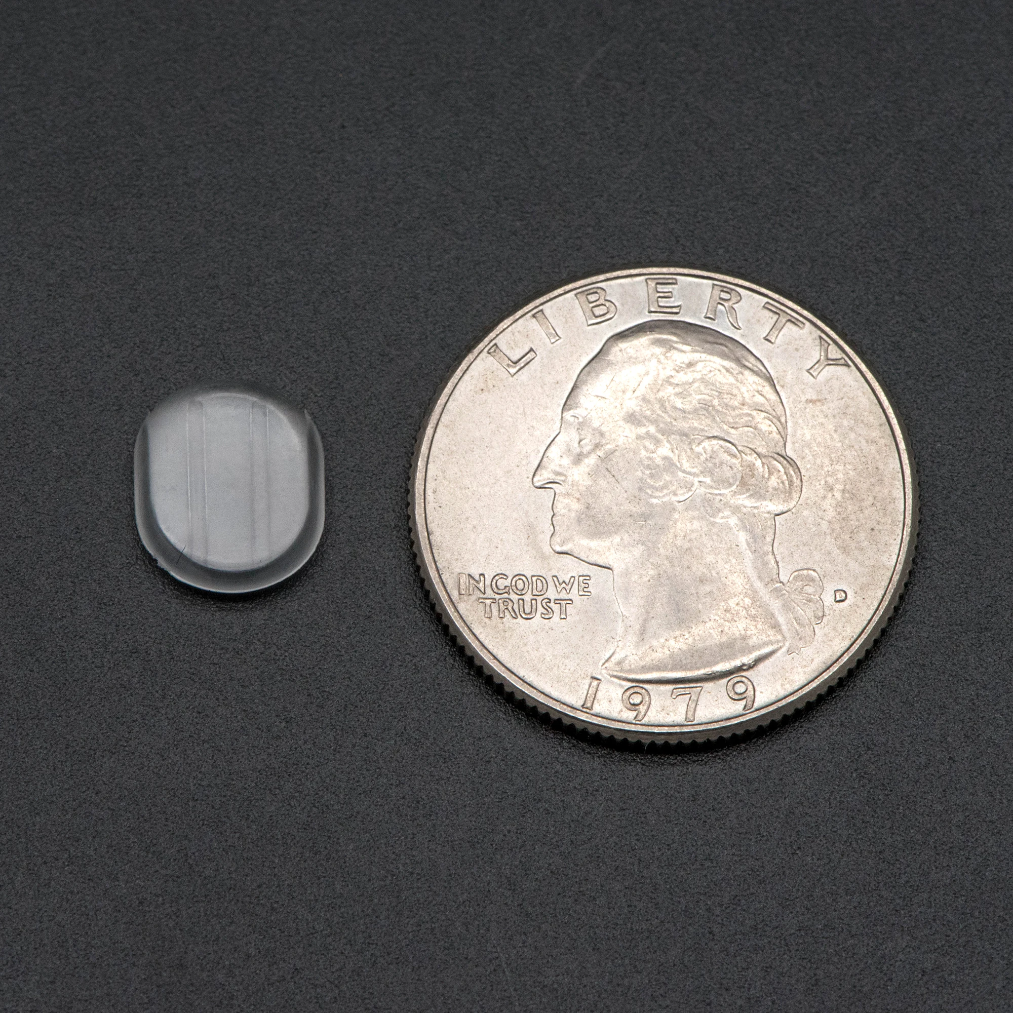 

20pcs Rubber Covers for Clip-on Earrings, Non Pierced Earring Findings (GB-1676)