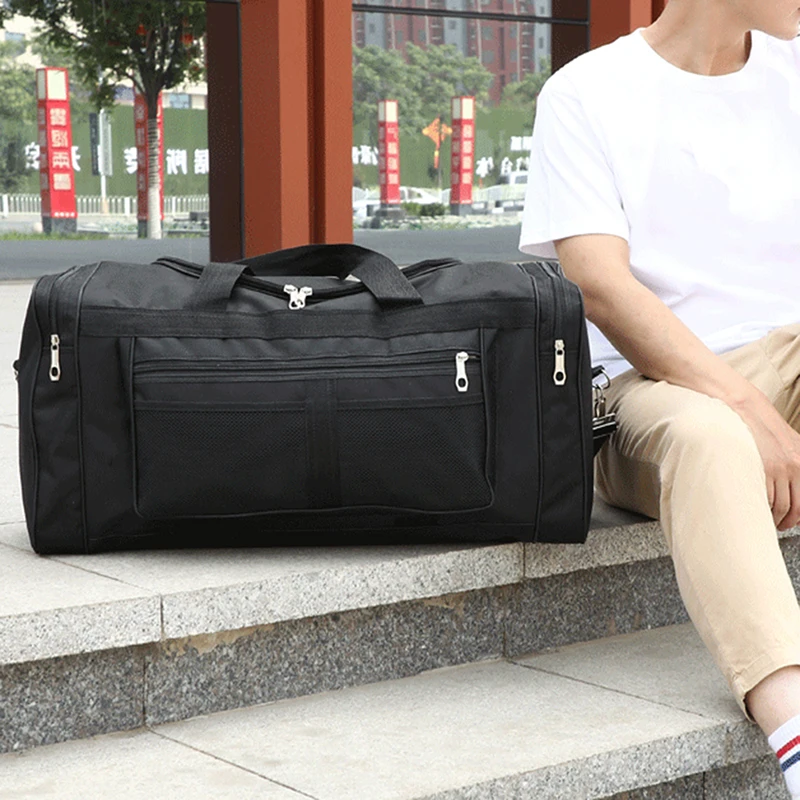 

Women Travel Bag Black Multifunctional Bag Yoga Fitness Clothes Luggage Men Business Travel Handbag