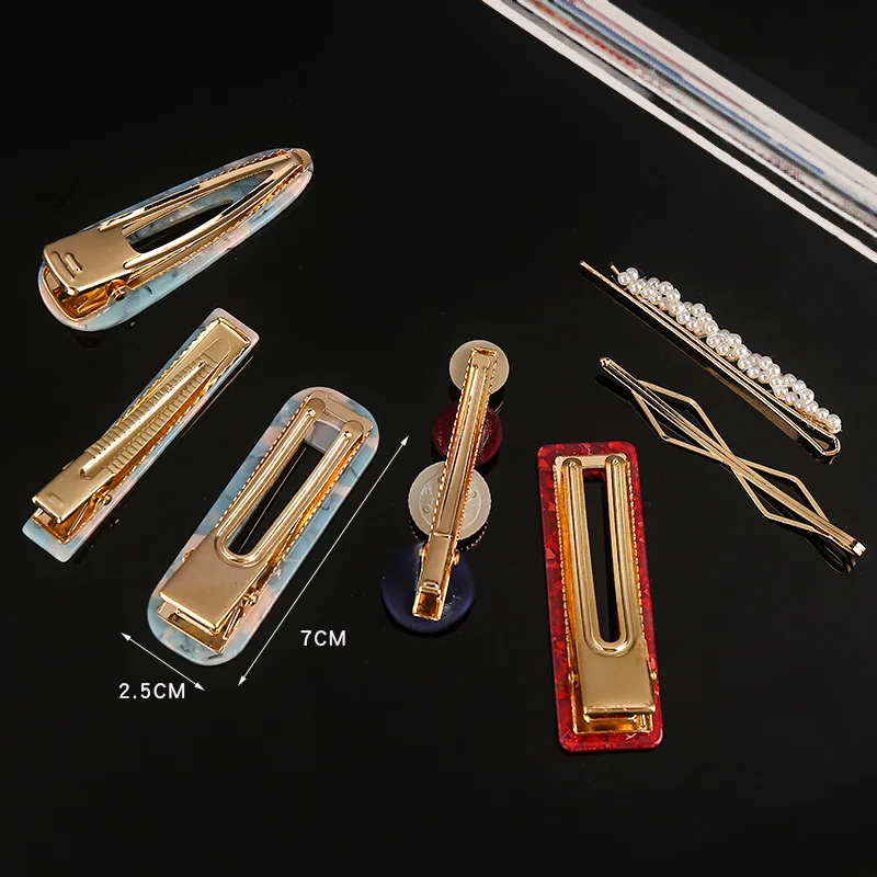 Модная цветная заколка для волос пряжка девочек аксессуары укладки женщин и