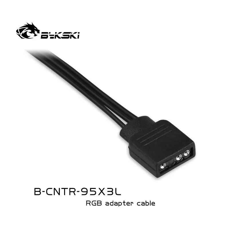 Bykski B-CNTR-95X3L 5 в 3PIN ARGB RBW/12 В 4PIN RGB материнская плата syn ASUS AURA MSI кабель 10 см - купить по