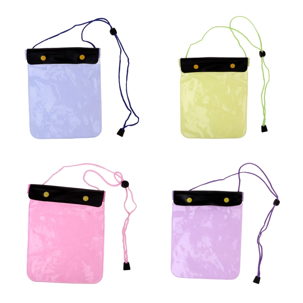 

Universal Waterproof Cell Phone Pouch Case Zippered Underwater Dry Bag Cover