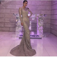 silver gold glittered maxi dress elegant mermaid shiny party dress backless hollow out padded floor length dress red purple