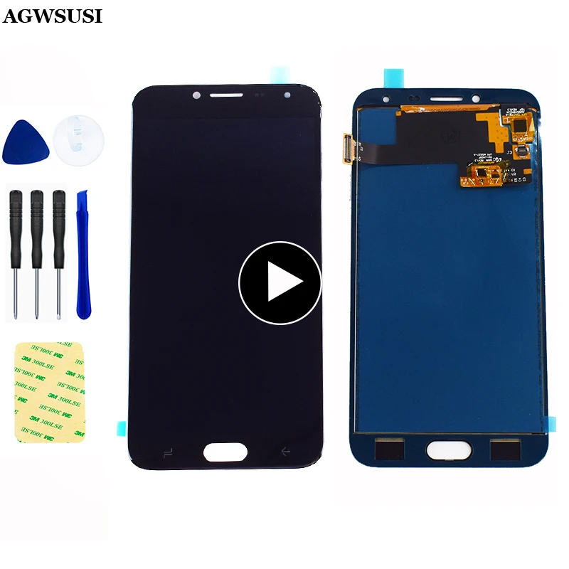 ЖК-дисплей с сенсорным экраном и дигитайзером в сборе для Samsung J400 Замена Galaxy J4 J400F