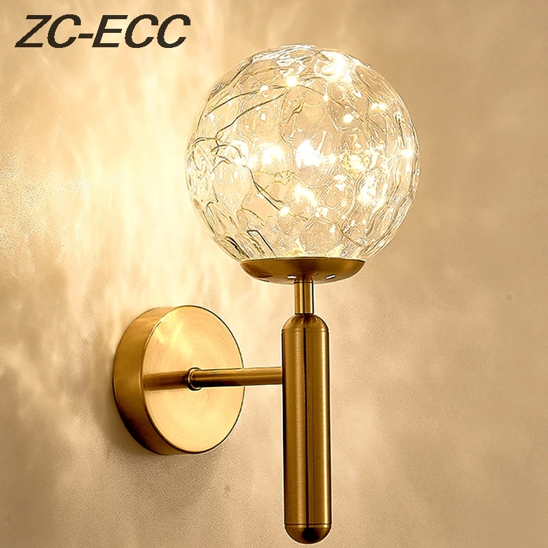 

Светодиодная настенная лампа в скандинавском стиле, комнатный современный бра для гостиной, спальни, прикроватного столика, настенный свет...