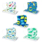 Маска для лица детская мягкая одноразовая с мультяшным принтом, 50 шт.