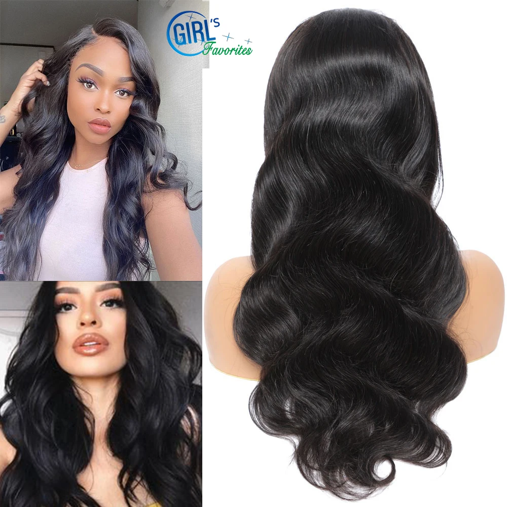 

Индийский парик на сетке 4 × 4, волнистый парик, HD прозрачный парик из человеческих волос, предварительно выщипанный для женщин, без клея, плотность 180