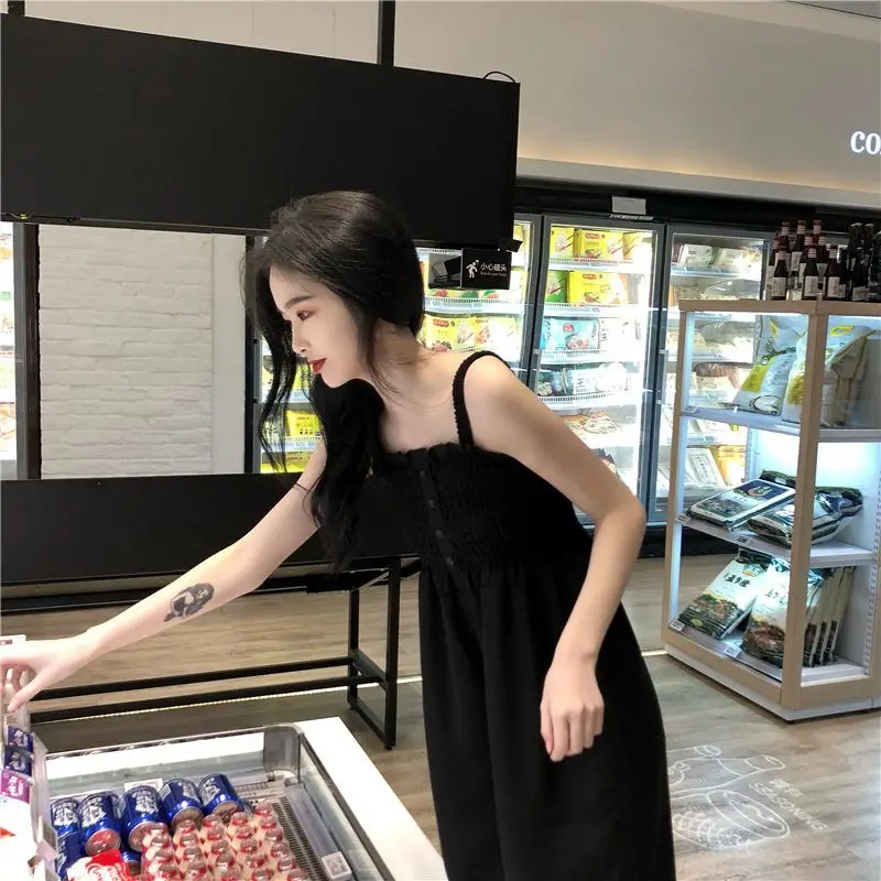 Женские комбинезоны в Корейском стиле однотонные шифоновые подтяжки с широкими