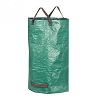 portable collapsible pop up garden leaf trash can garbage storage bag flowers and grass collection bin garden camping use