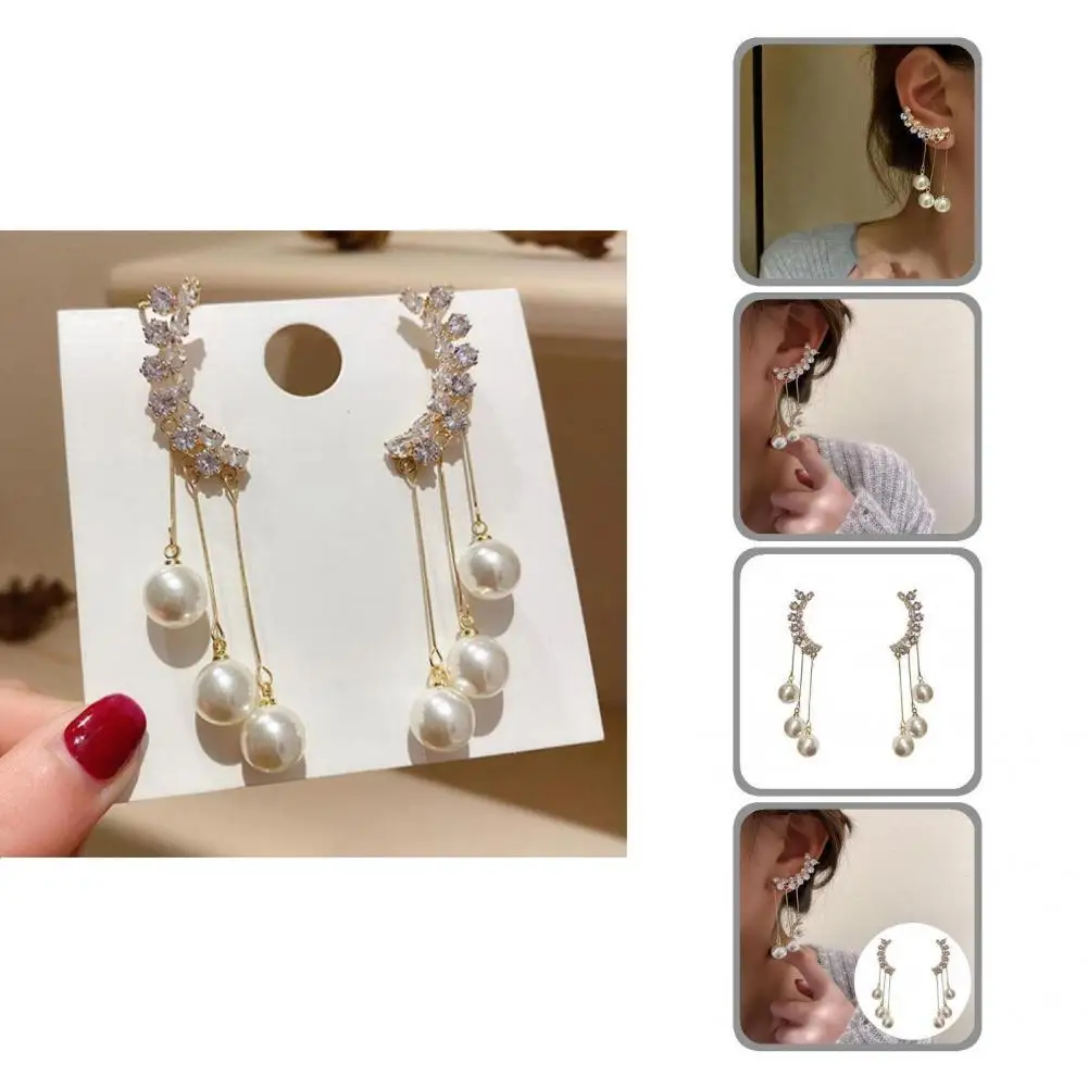 

1 пара, серьги-подвески с кисточками