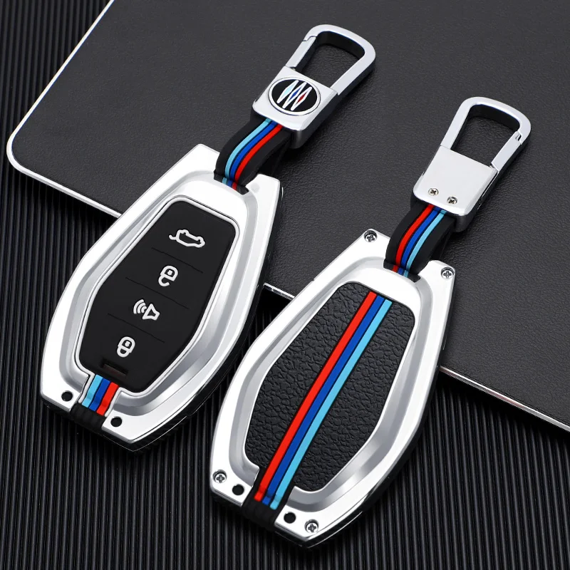 

Zinc Alloy Silica Gel Car Remote Control Key Case Full Cover Shell Protective Cover For Chery JETOUR X70s X90 X95 X70s