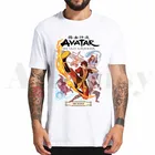 Мужская Повседневная футболка Aang и Appa Badass, с коротким рукавом