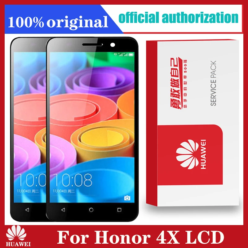 Оригинальный 5 ''ЖК дисплей экран Замена для Huawei честь 4X ЖК с сенсорным экраном