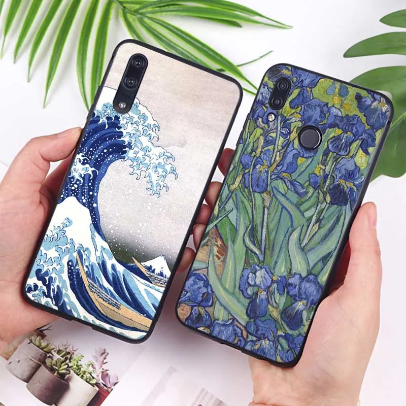 Для xiaomi redmi note 7 8 pro 7a k20 5 6 4x мягкий силиконовый чехол для телефона Van Gogh Art |