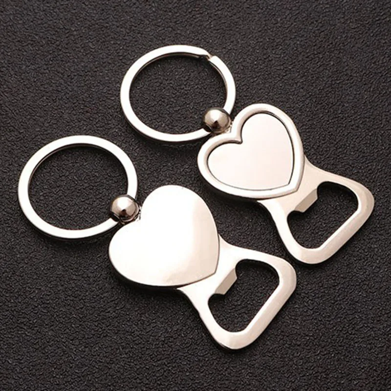 Открывалка для пивных бутылок портативная креативная круглая цепочка ключей