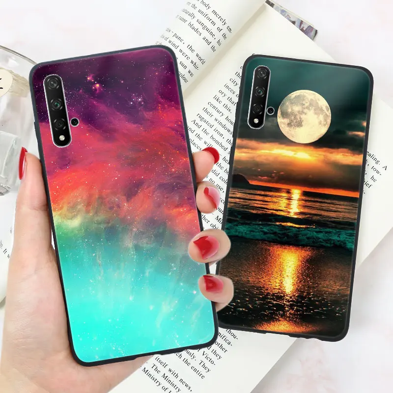 Для huawei Honor 10 Lite 20 20S 10i 20i Pro View 20 чехол-накладка глянцевый яркий мягкий силиконовый чехол для телефона