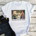 Футболка с надписью The One with The Turkey Friends TV Show, женская, Новый Винтажный рубашка в стиле Харадзюку, Одежда большого размера с индейкой, 2021