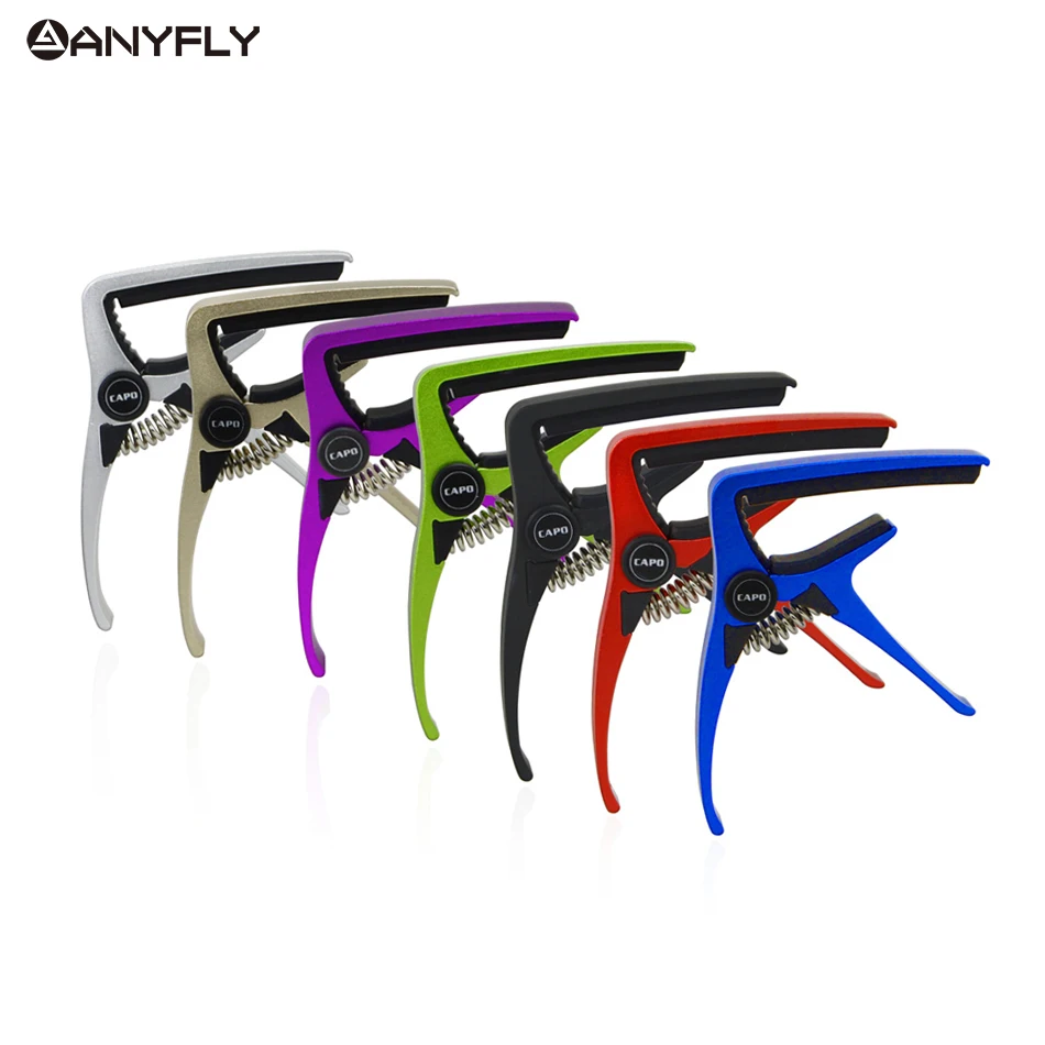 kleine und licht gewicht aluminium gitarre capo frühling clamp capo key clip akustische elektrische gitarre ukulele free global shipping