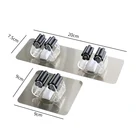 1 шт., многофункциональная самоклеящаяся стойка для швабры, стойка для кухни ванной комнаты крючков для кухни, ванной, настенный крючок