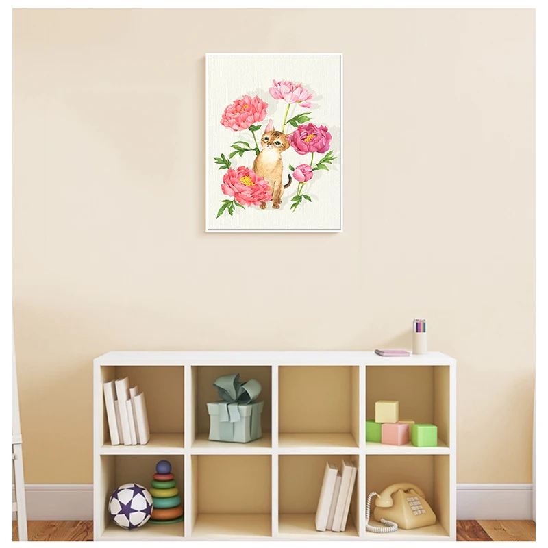 Креативная Картина на холсте из аниме &quotинопланетянин&quot &quotДевушка&quot