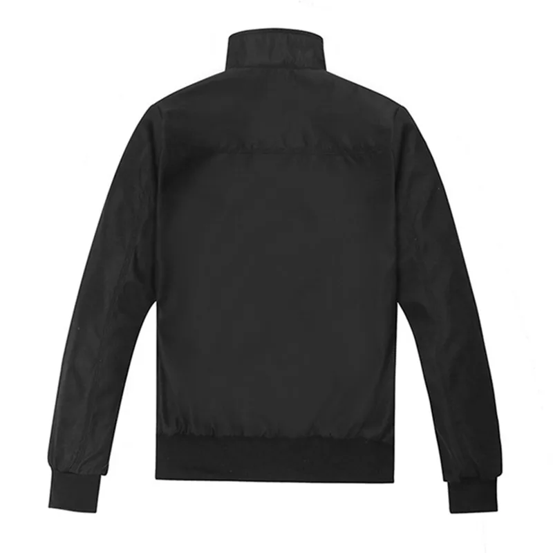 

Men's jacket men's high quality new casual fashion jacket solid color coat regular jacket brand coat male large size M-5XL