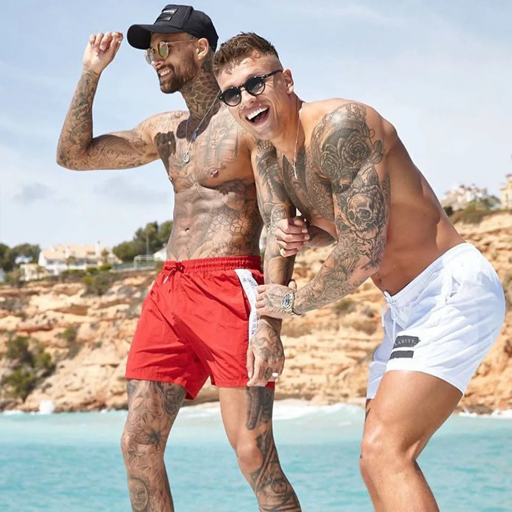 Мужские шорты для фитнеса 2020 летние мужчин дышащая сетчатая быстросохнущая