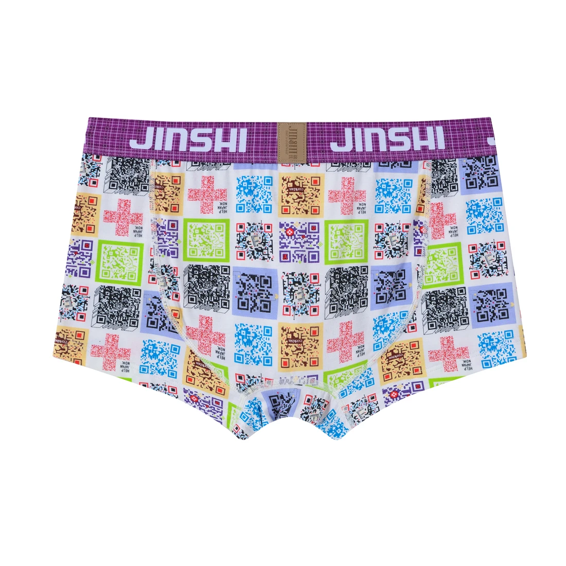 Men Boxer Shorts Sexy Print Popular Style Bodysuit Bamboo BoxerBriefs Mens Underwear Male Panties