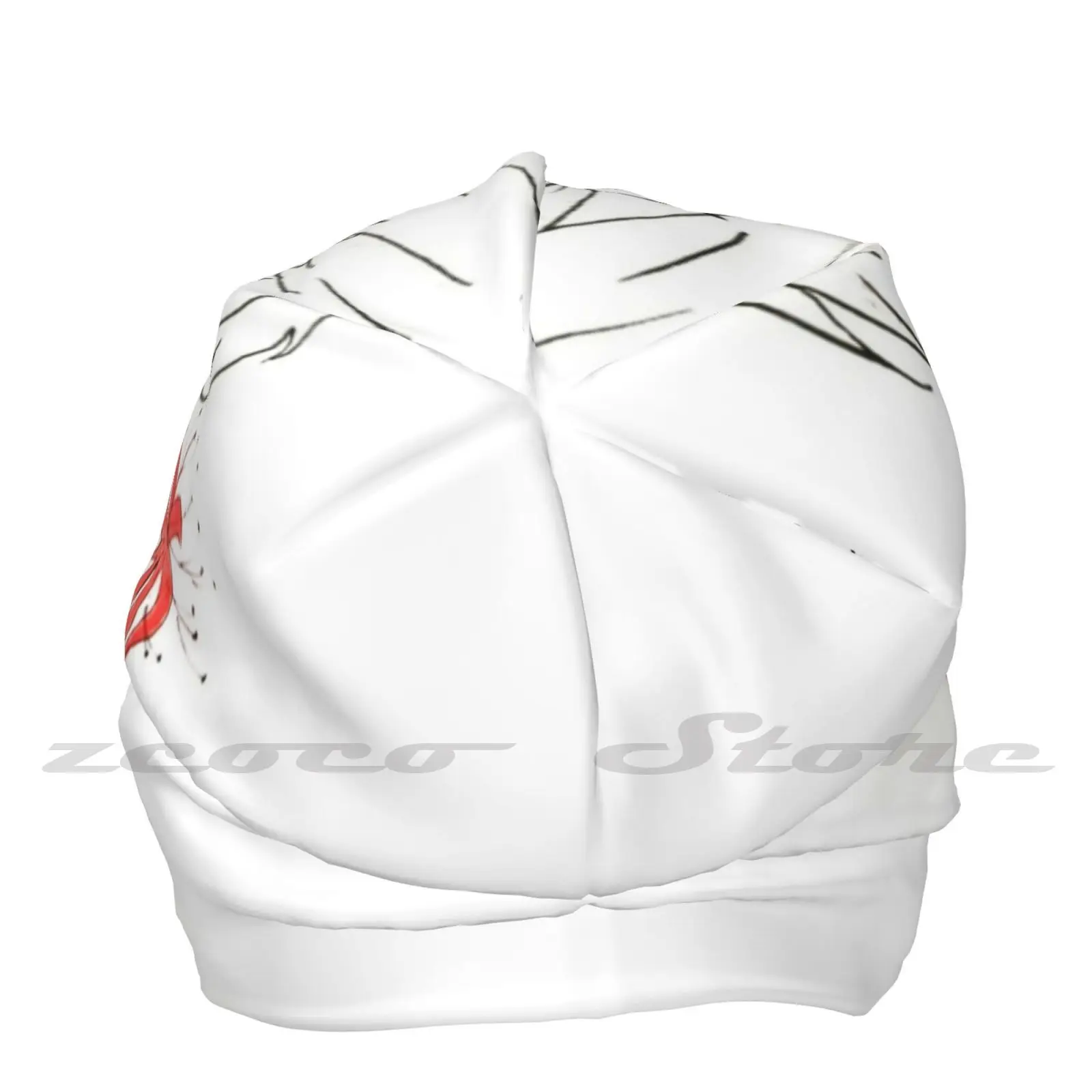 Токийский Гуль аниме Кен канеки вязаная шапка Кепка с углублением мягкая