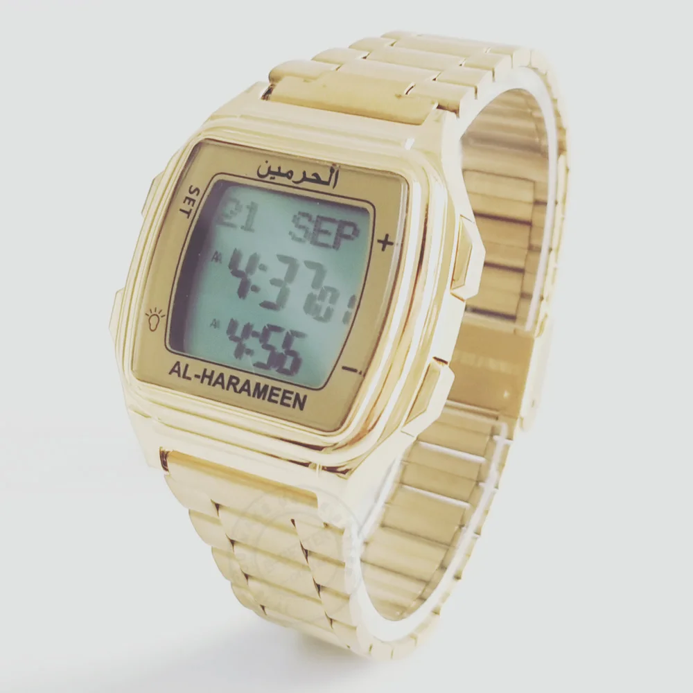 Часы Azan с молитвенным будильником и авто мечеть цибла мусульманские часы - купить