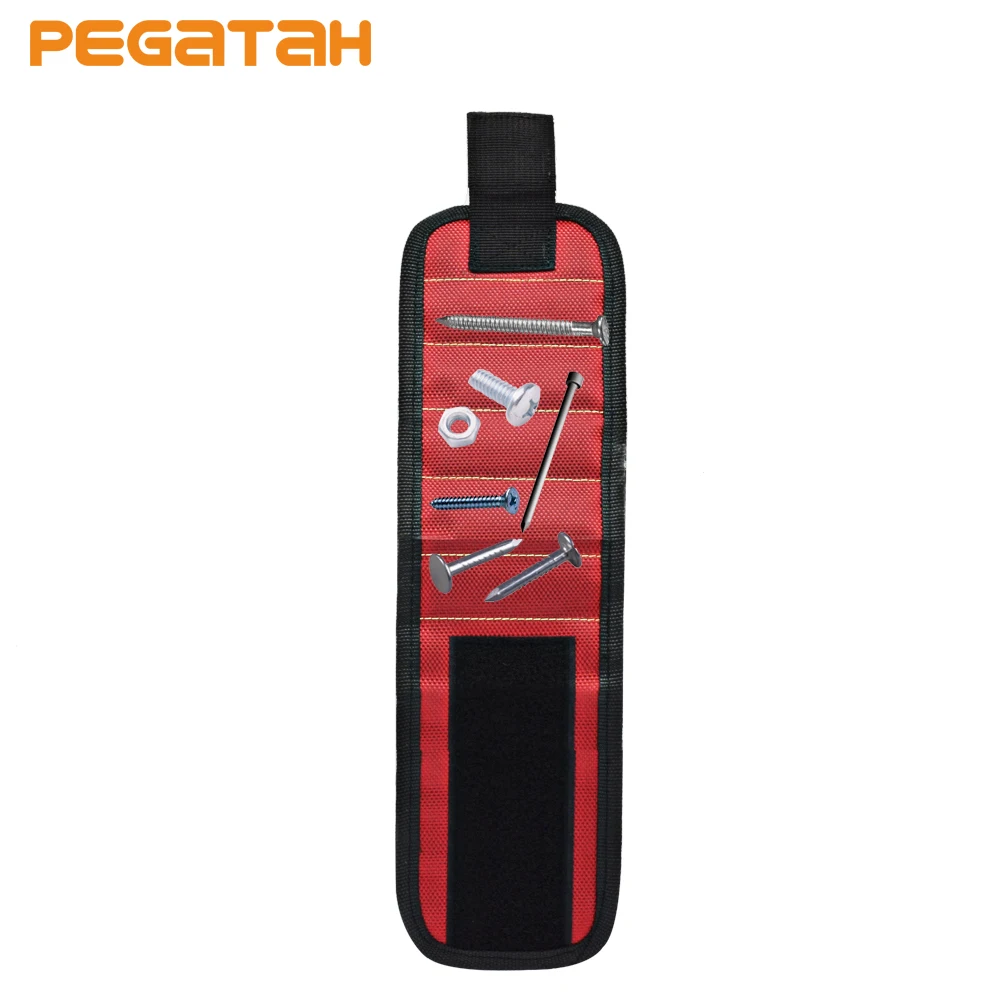 Магнитный браслет с 5 сильными магнитами для удержания винтовых гвоздей сверла