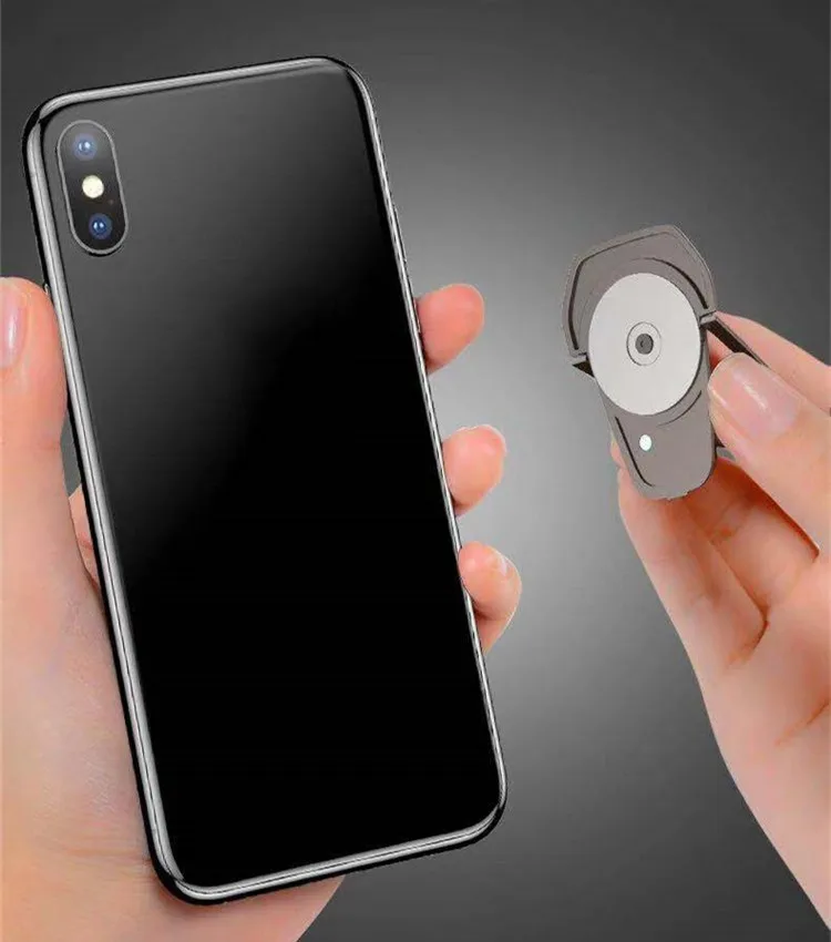 Мобильный телефон с держателем вращающееся кольцо поворотом на 360 градусов для